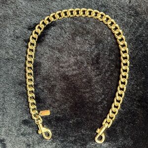 Coach Gold Chain Strap